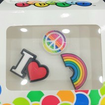 [크록스] 지비츠 Feel The Love 3 Pack 10007325