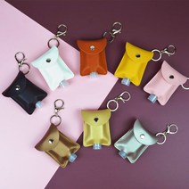 반달타입 손소독제홀더 휴대용 손소독제케이스, 블랙