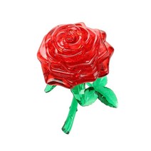퍼즐피플 3D 크리스탈 입체퍼즐모형 시리즈, 기타, 3D크리스탈 레드 로즈, 3D크리스탈 레드 로즈, 44p