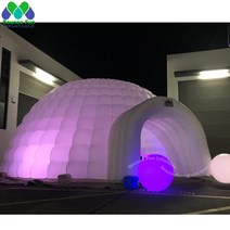 아지트 이지 돔 하우스8m x 풍선 돔 텐트 용량 공기 파티 이글루 나이트 클럽 디스코 댄스 마키 요가 하우, 8m26ftdia