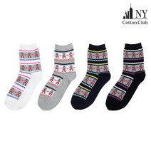 [NY코튼클럽] 여성 5309 인디언 중목양말