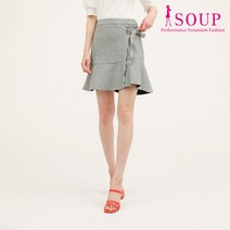 [SOUP] 리본타이 페플럼 스커트(ST1SRM1)