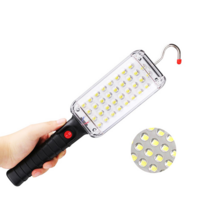 주피터 JP-340 휴대용 충전 LED 작업등 무선 손전등 34구 다용도 정비 현장용 등산 캠핑, 1개