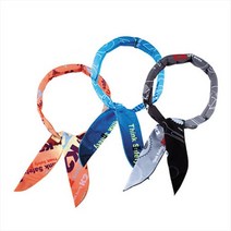 k2 아이스 글랜 스카프 쿨스카프 1+1 아이스머플러, 오렌지+오렌지