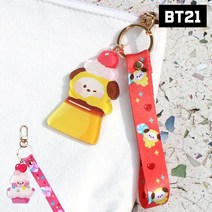 BT21 열쇠고리 키링 가방고리 다이어리 에어팟 지갑, KOYA