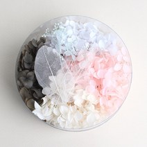 화연양화 시그니처 4색조합 프리저브드 수국 미니꽃다발 레진아트 DIY재료, 5 겨울