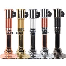 바베큐 연기 후드 흡입 배연 파이프 닥트모터 송풍기, 전기도금구리 텔레스코픽 튜브 + 30cm 커버, 1개