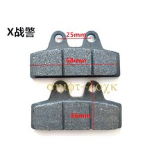 전기 자전거 부품 자동차 오토바이 전방 후방 디스크 브레이크 패드 50cc 125cc 150cc 250cc Taotao Honda CBR CRF CTCT CBX 스쿠터 원티드, 08 F