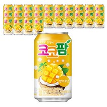 해태 코코팜 망고코넛 340ml x 24캔, 1개,개당 용량,총 수량