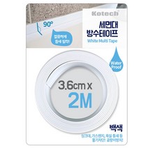코텍 세면대 방수 테이프, 1개