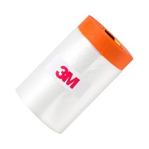 3M 커버링테이프 페인트 도색공사 건축용 비닐 보양테이프(주황) 650mm 낱개, 주황650mm×10개