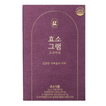 효소그램 고구마맛 효소다이어트 곡물발효효소 포당 3g, 30박스, 20포