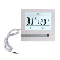 보일러분배기 교체 부품 밸브 보일러파이프 배관 장비 바닥 난방 온도 조절기 220V 16a LCD 프로그래밍 가, 한개옵션0