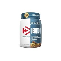Dymatize ISO100 분리유청단백질 파우더 포타슘 식이섬유 25g BCAA 5.5g 20 Servings, Chocolate, 1.4 Pound (Pack of 1)