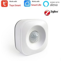 손님감지벨 동체감지기 차인벨 돔형 열선감지기 alexa tuya zigbee wifi motion pir sensor sensor smart life app wireless, 지그비 버전