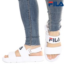 휠라 샌들 여름샌들 데일리샌들 드리프터 화이트