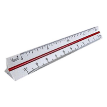 산키스 삼각스케일 SK-TS-10, 혼합 색상, 3개