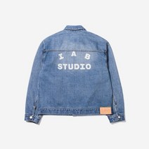 아이앱 스튜디오 x 리 데님 자켓 인디고/인디고 미디움 IAB Studio Lee Denim Jacket Indigo/Indigo Medium