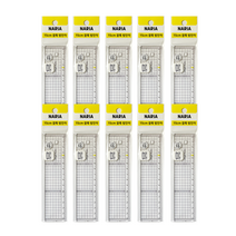 KC 나리아오피스 15cm 15센치 광폭 방안 자 문구 사무 학용품 직자, 10개, 15cm 광폭 방안자