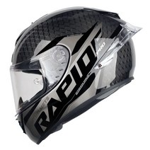 MT 라피드프로 마스터 카본 풀페이스 오토바이헬멧, 라피드 스네이크 그레이