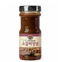 CJ더마켓 저녁 메뉴 즉석 식품 집들이 간편 레시피 밀키트 백설 소갈비양념 LA갈비 돼지 소갈비 한우 갈비찜 양념육 840G, 1개
