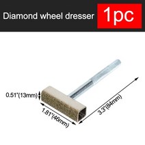 샌딩 원형 그라인더 사포 다이아몬드 그라인딩 휠 드레서 디스크 숫돌 두꺼운 연마 도구 벤치 드레싱 도구, 작은, 02 small