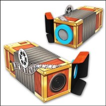 바늘구멍사진기와 2in1 볼록렌즈사진기 (1인용) 만들기교구 _ 7501209EA