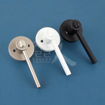 철물인 방문손잡이 표시락 110 열쇠형, 01. GR, 1개