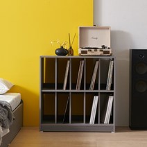 앨버트 낮은 책장 LP 수납장 800, 애트우드책장(화이트)
