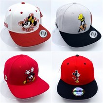 디즈니 도날드덕 미키마우스 스냅백 모자 20종