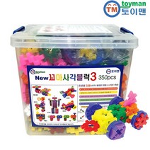 토이맨 뉴꼬마사각블럭3 350pcs, 단품없음