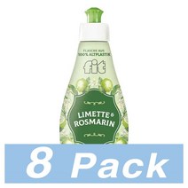 Fit Limette Rosmarin 라임 로즈마리 주방 세제 Geschirrspulmittel 400Ml 8개