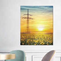 트리빌리지 특별한선물 집들이 해바라기 인테리어 액자(50x60cm), 선택완료