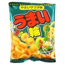 일본과자 RISKA 리스카 우마이링 야채샐러드맛 75g
