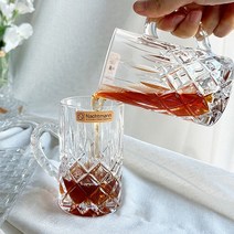 나흐트만 크리스탈 노블레스 미니 머그 티글라스 250ml 1P, 없음, 1개