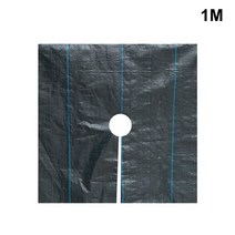 비닐 잡초 매트 농사용 농업용 제초 방초 멀칭 부직포 방조망 원예자재 제거 구직포 볏짚 조각 나무 광장 제어 원예 식물 커버 꽃 잔디 마당 수호자, 1x1m