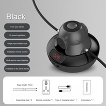 줄넘기다이어트 줄없는 크로스핏 점핑매트 스마트 실내 홈트 유산소 자동 매트 전문 점프 로프 자동 PP 실, 05 Black