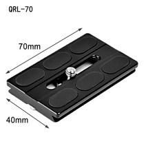 카메라 일반 헤드 고정 담각대 유압식 액션캡 카메라 플레이트 삼각대 헤드 마운트 퀵 릴리스 QRL 시리즈, 04 QRL-70