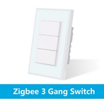 Zemismart-Tuya Zigbee 스마트 브라질 소켓 및 조명 스위치 1/2/3/4/6 Gangs Alexa Google 홈 음성 제어 1, 05 Zigbee 3-Gang Switch