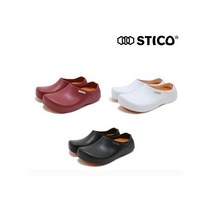 스티코 간편화/실내화 NEC-03_화이트 (240mm 논슬립/주방화/조리화)