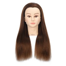 비너스가발 100인모 22인치 업스타일전용통가발 브라운내추럴, 100인모 22인치(F-내추럴), 1개