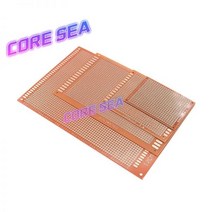 전동보드 전기킥보드 휴대용 경량 전동킥보드 단면 PCB 회로 기판 9x15 범용 보드 간격 2.54mm 베이클라이트 5*7 구멍 18*30cm, 5.54mm 12x18