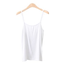 데일리 랍빠 골지 파스텔 끈 나시 여성 빅사이즈 스판 사계절 나시티 민소매