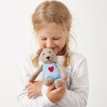 이케아 곰인형 여아 애착인형 유아선물 아기침대 21cm
