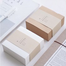 심플 두꺼운 공시생 떡메 떡메모지 메모장 미니노트 400매, 색상, 우유색