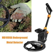 휴대용 고성능 고감도 금속탐지기 md8010md1008a 10 인치 지하 금속 73, md1008a, 1개
