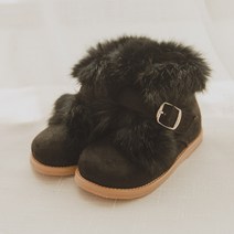 베이비잼 베이비잼 나무 털 부츠(A044_BLACK)