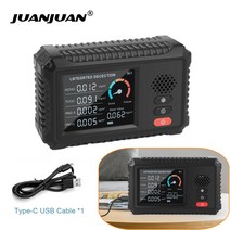 공기질측정기 휴대용 이산화탄소검출기 새로운 HLW-100 다기능 대기 질 모니터 TVOC HCHO PM2.5 PM10 가스, 한개옵션0