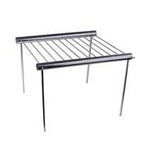 Single Source Direct 포켓 그릴러 휴대용 컴팩트 접이식 캠핑 그릴 10x9x8인치
