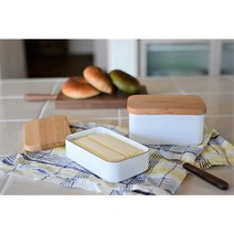 노다호로 법랑 버터 케이스 (450g)